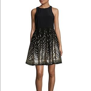 Vince Camino Black Sequin Dress